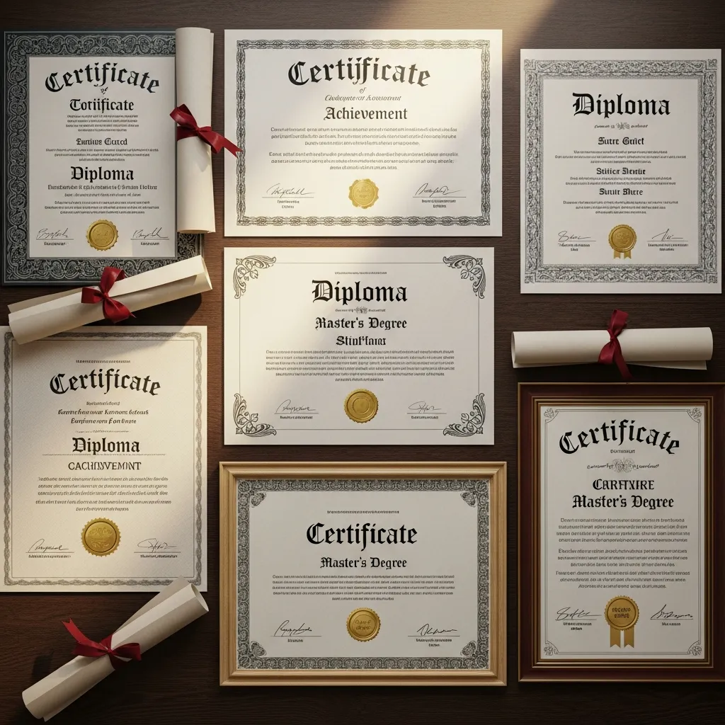 Certifikater & Diplomer